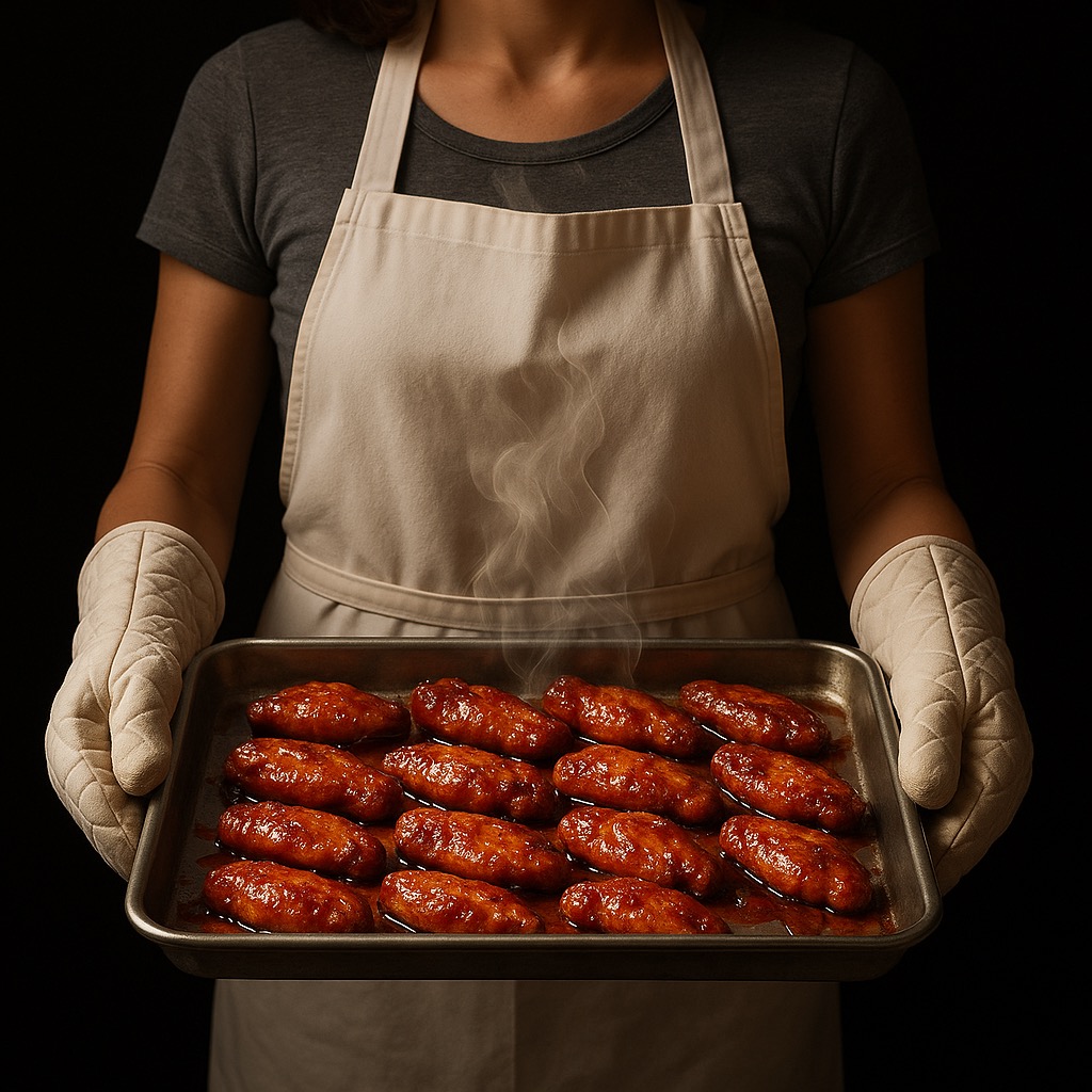 ผู้หยิงถือไก่