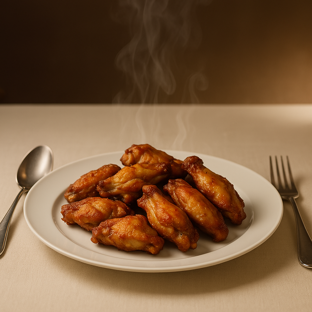 ไก่ในจาน